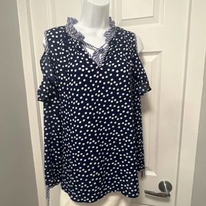 Melissa Paige size M  stripes & dots